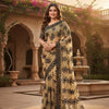 Pakistani Net Saree – Heavy Embroidered Soft Net Sequence Work Saree