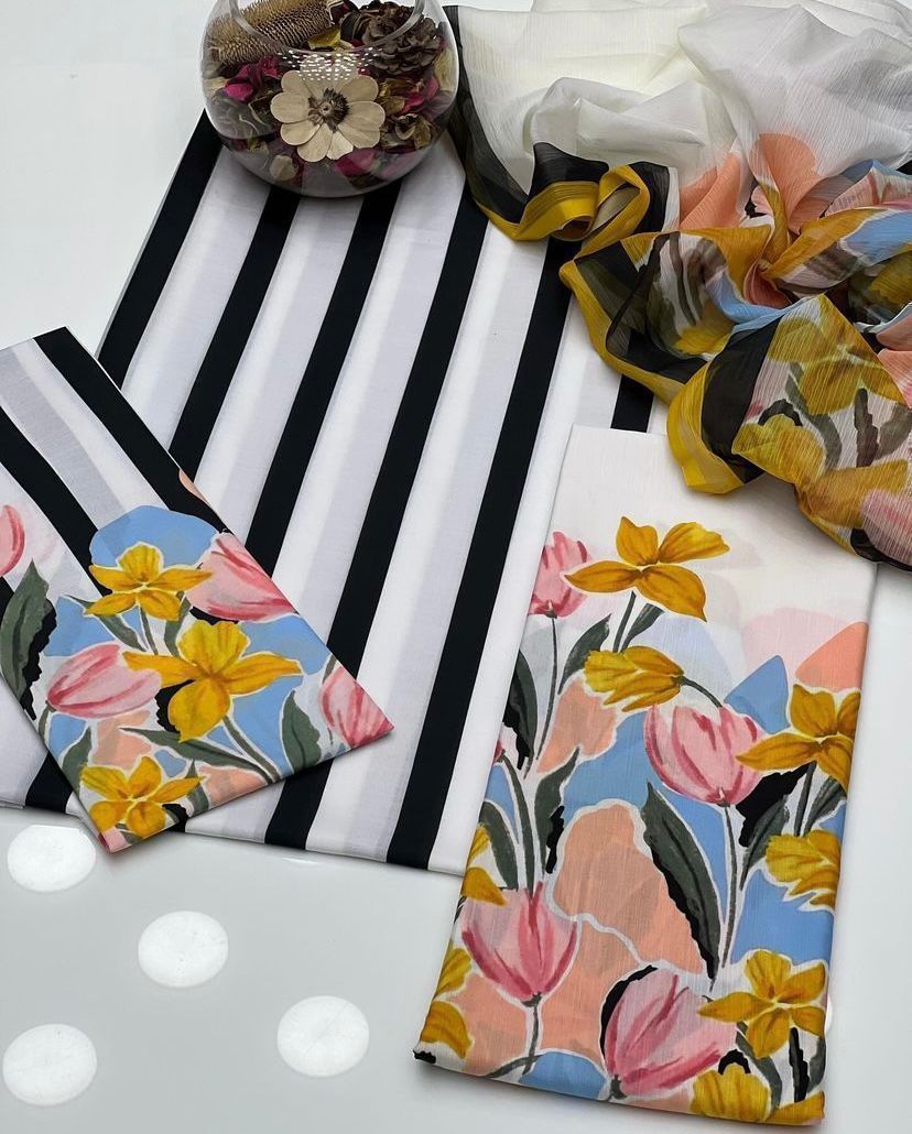 Unstitched Swiss Lawn