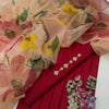 3 Pc Unstitched Katan Silk