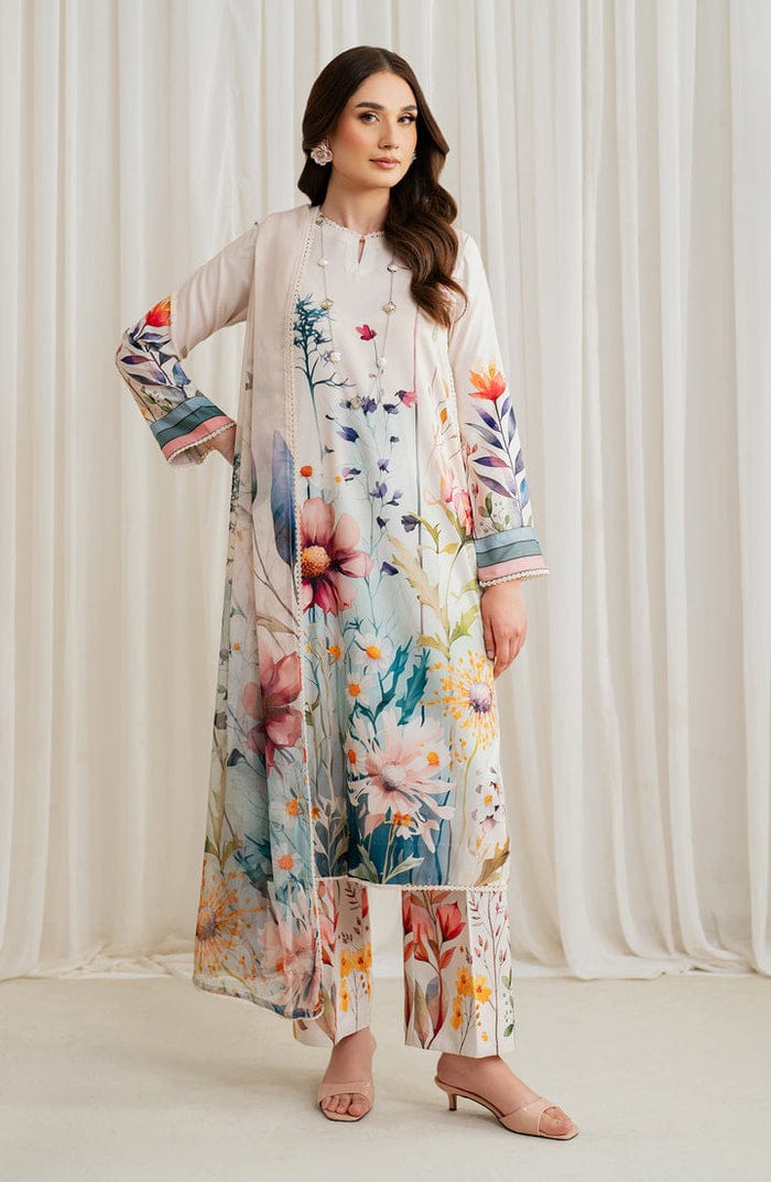 Swiss monal lawn 3 pc