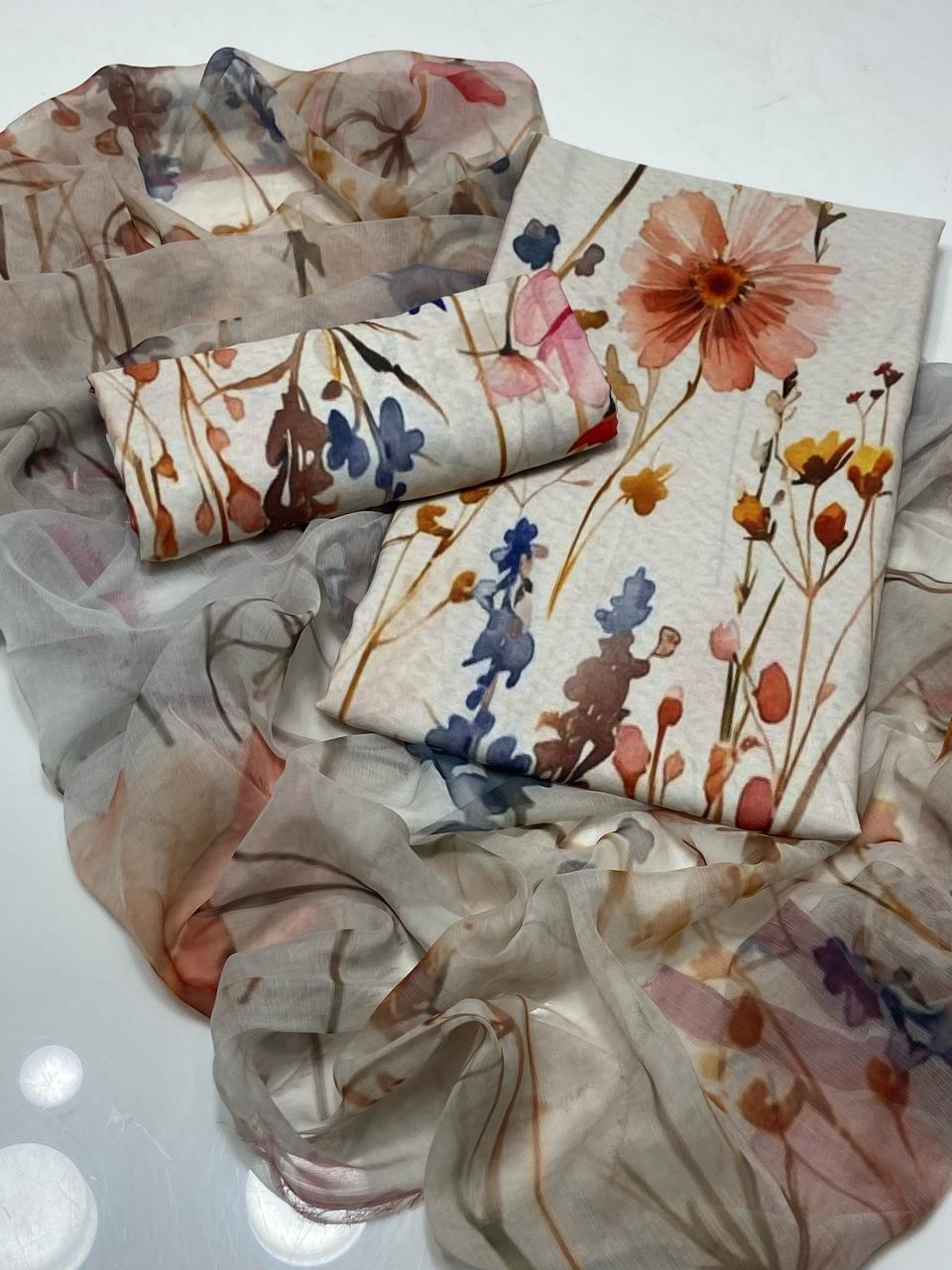 Swiss monal lawn 3 pc