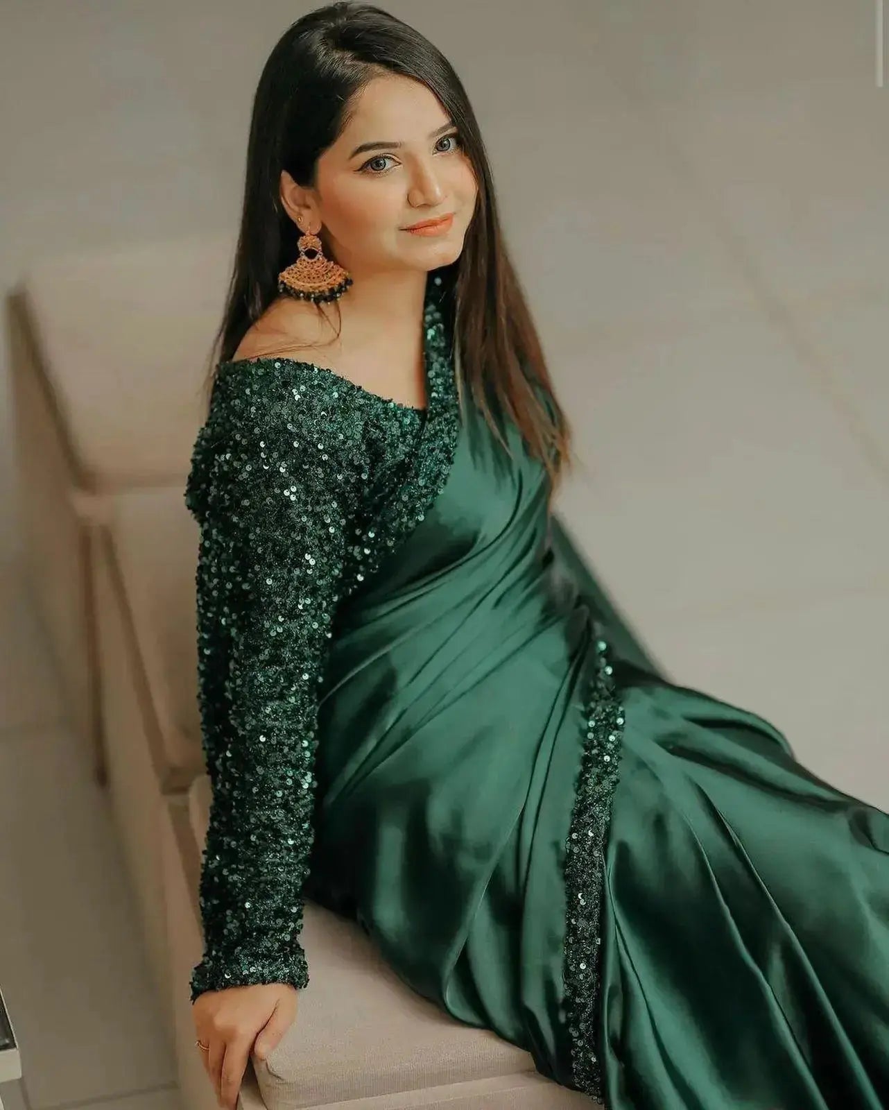  Shamoz silk saree- Kamran Suiting