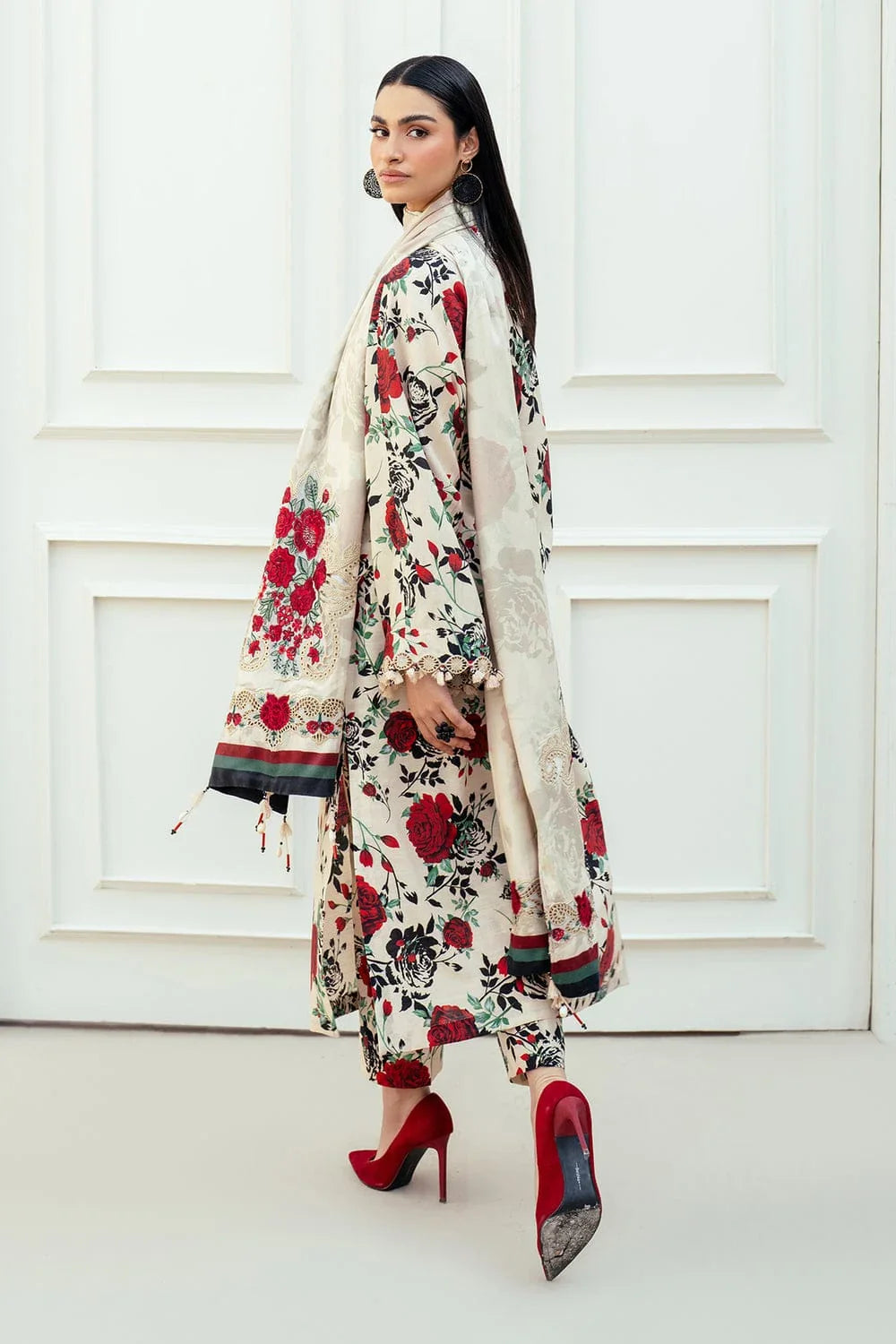 Swiss monal lawn 3 pc