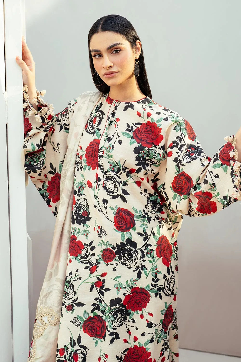 Swiss monal lawn 3 pc