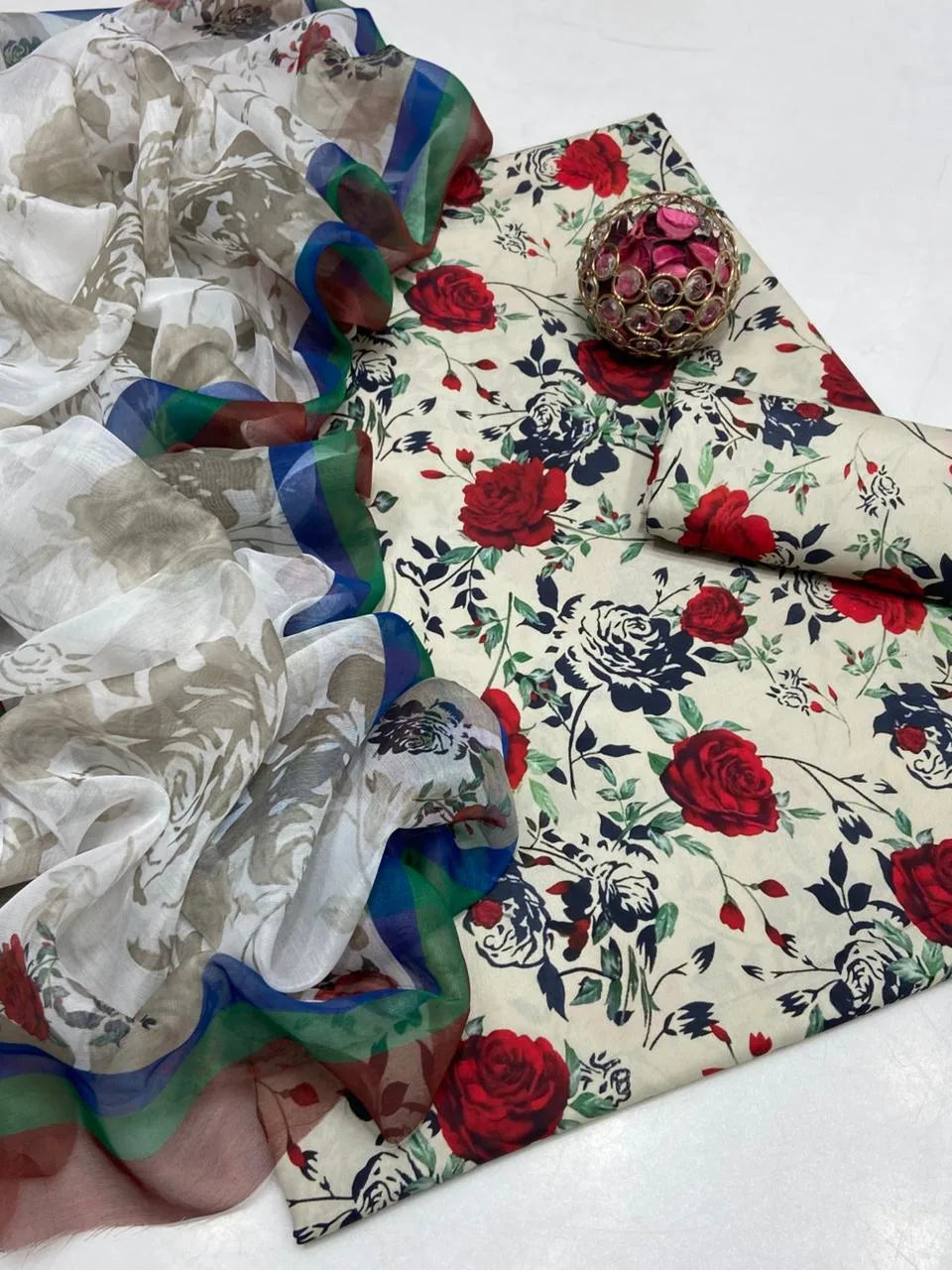 Swiss monal lawn 3 pc