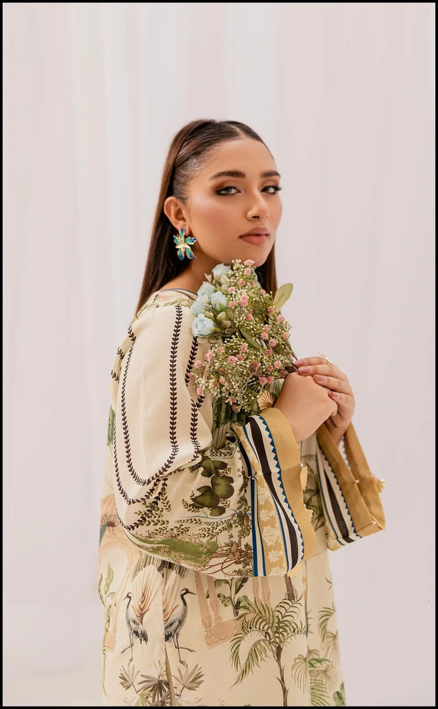 Swiss monal lawn 3 pc