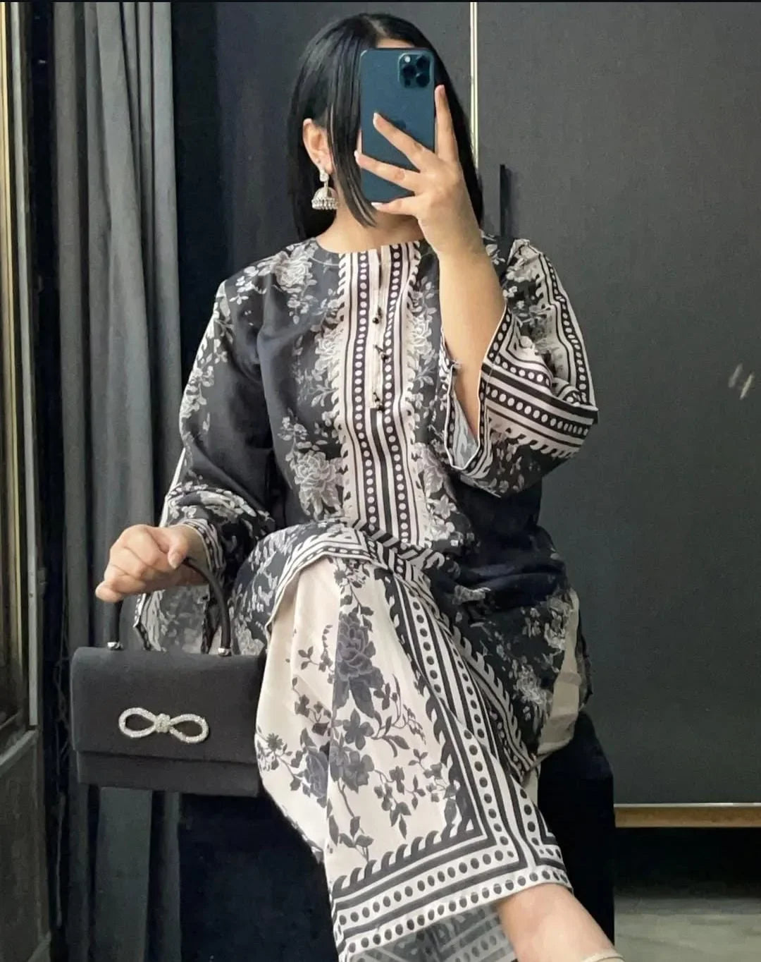 Swiss monal lawn 3pc