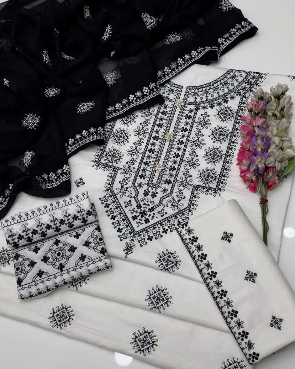 Cross stitch lawn 3 pc unstitched