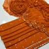 Handmade Button Chawal Mukesh Work 2 pc