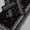 Pure lawn embroidered dress 3 pc